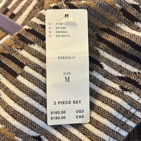 Anthropologie, 2 piece set, women’s size medium, NWT - Picture 6 of 6